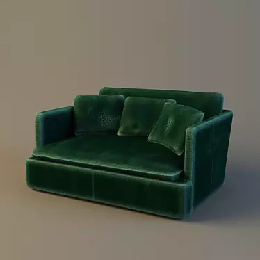 Luxury Italian Cattelan Italia Sofas 3D model image 1 