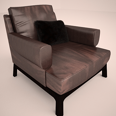 Ulivi Salotti Recliner 3D model image 1 