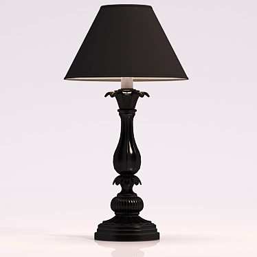 Elegant Table Lamp Chelini 1054 3D model image 1 