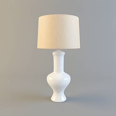 Radiant Glow Lamp 3D model image 1 