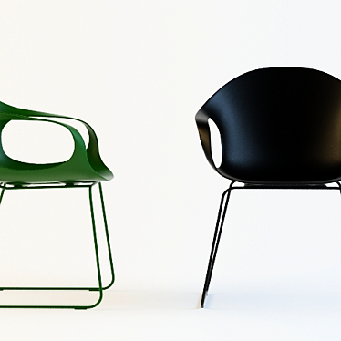 Sophisticated Seating: KRISTALIA Elephant 3D model image 1 