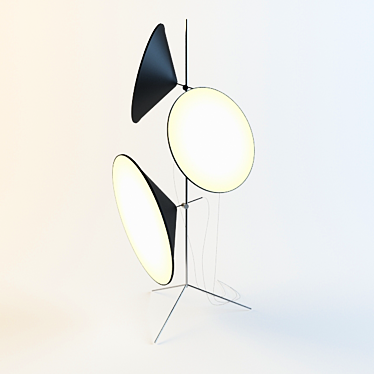 Elegant Light Fixture: Tom Dixon 3D model image 1 