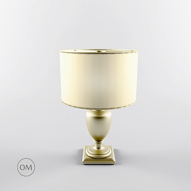 Elegant Desk Lamp by Paolo Lucchetta/Nicole 3D model image 1 