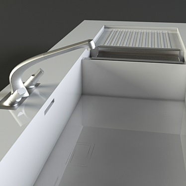 Daxima Mixer + Sink 3D model image 1 