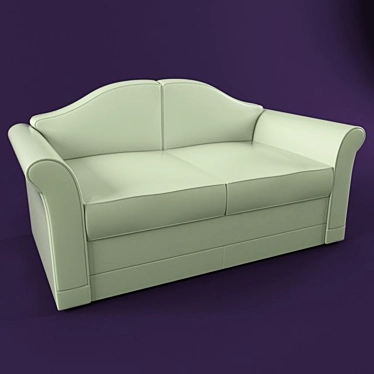 Cozy Living Room Sofa 3D model image 1 