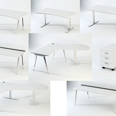 Archiutti Kayo Office Furniture 3D model image 1 