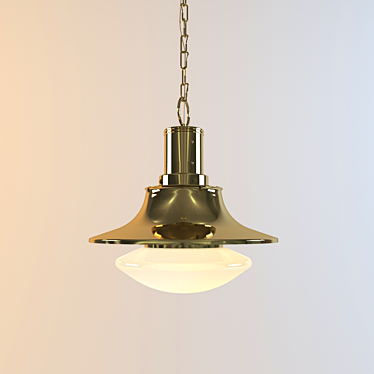 La Vecchia Marina Levante Pendant Light 3D model image 1 