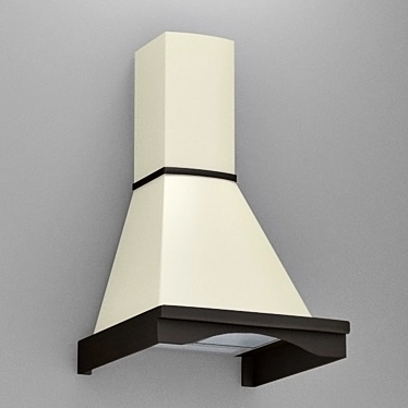 Sleek R60 Vent Hood 3D model image 1 