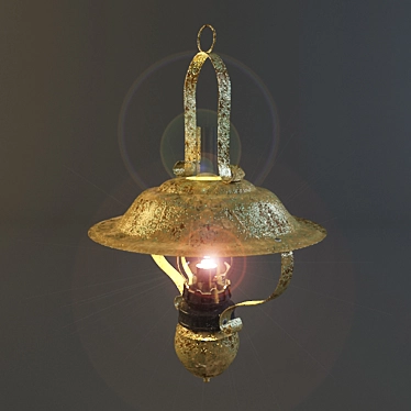 Antique Lamp 3D model image 1 