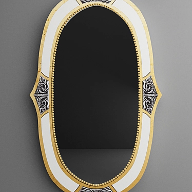 Colombo Stile: Elegant Wall Mirror 3D model image 1 