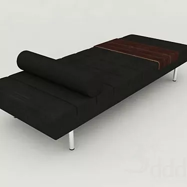 Modern Ziggy Couch: Globe Zero 4 3D model image 1 