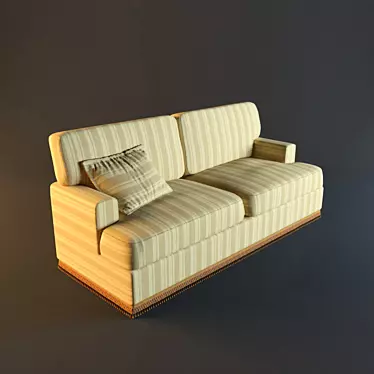  Busnelli Rosa Maria - Stylish Sofa 3D model image 1 