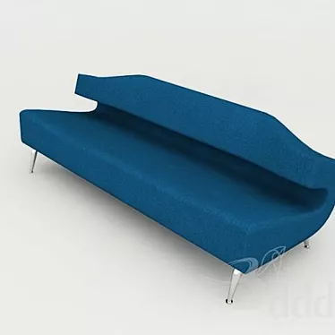 Cozy Aviary Sofa 3D model image 1 