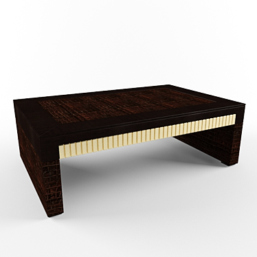 Art Deco Coffee Table by Florence Collections 3D model image 1 