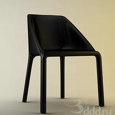 Elegant and Versatile Manta Chair 3D model image 1 