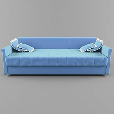 Elegant Comfort Sofa 3D model image 1 