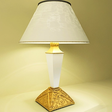 Elegant Illumination: Colombo Stile Table Lamp 3D model image 1 