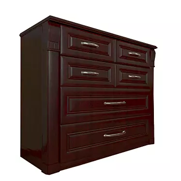 Classic Design Chest: Versatile and Stylish 3D model image 1 