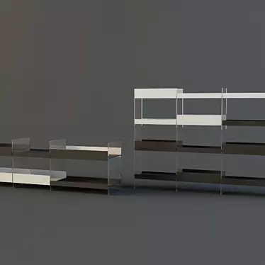 Sleek B-Side Frame by Moroso 3D model image 1 