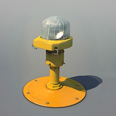 Beacon Lamp: Airport Runway Guide 3D model image 1 
