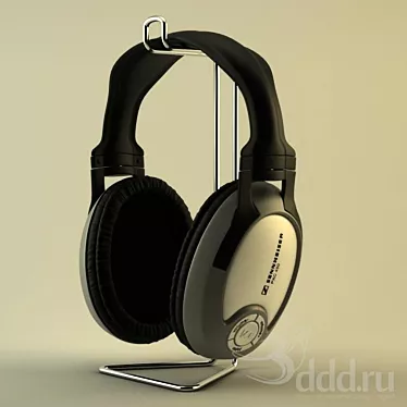 Sennheiser PXC450 Noise-Cancelling Headphones 3D model image 1 