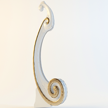 Title: Elegant Balustrade 3D model image 1 