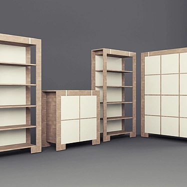 MODERN | Youth Room Furniture 3D model image 1 