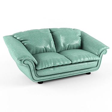 Elegant NIERI Sofa 3D model image 1 