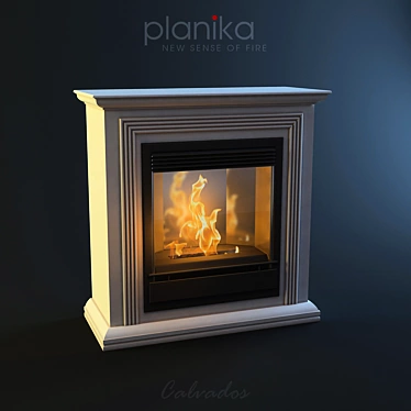 Calvados Bioethanol Fireplace 3D model image 1 