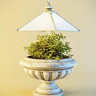 Handmade Multifunctional Lamp 3D model image 1 