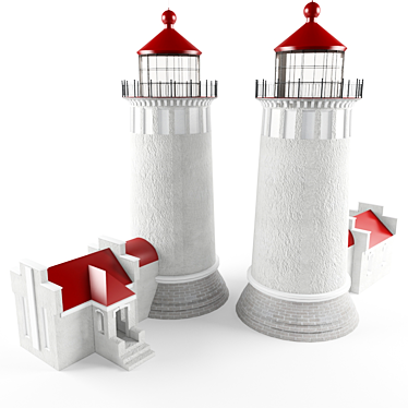 Guiding Light Lighthouse 3D model image 1 