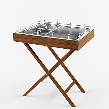 Alcohol Table Stand 3D model image 1 