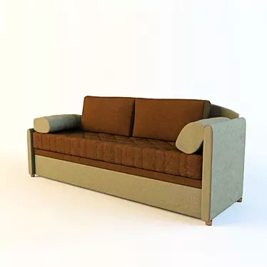 Anderssen Hagen - Textured Sofa Bed 3D model image 1 