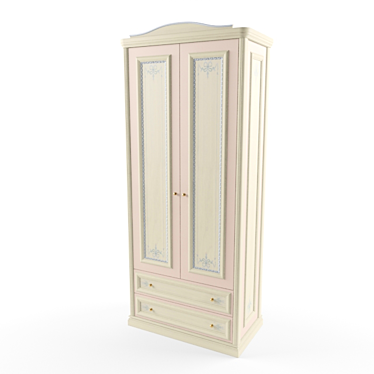 Classic Child's Wardrobe: Pellegatta Vera 3D model image 1 