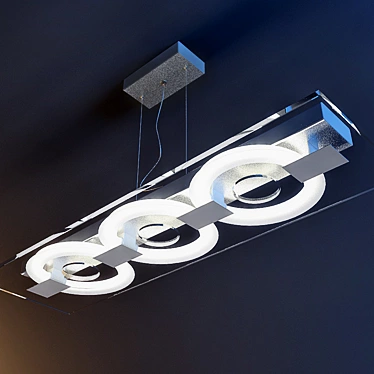 Elegant Suspension Light ITRE 3D model image 1 