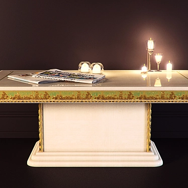 Rafaello Coffee Table by Arredo Classic 3D model image 1 
