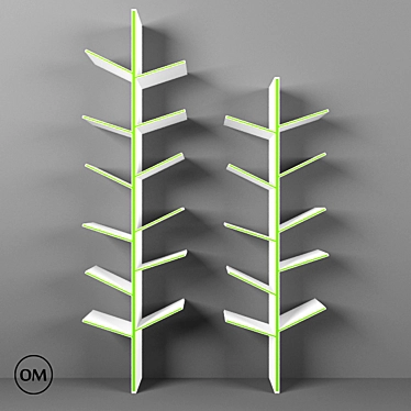 AL 2698 - Fagus Shelving System 3D model image 1 