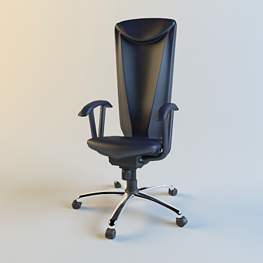 Elegant Executive Chair 3D model image 1 