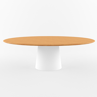 Conic Table - Cor, 220x125x74 cm 3D model image 1 