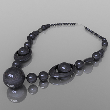 Necklace Black Russian