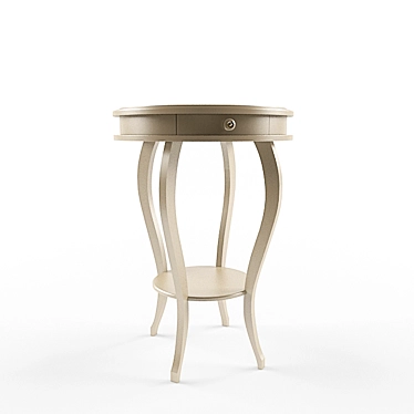 Slam Ovalino Nightstand 3D model image 1 