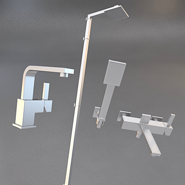 Stylish Newform Faucets 3D model image 1 