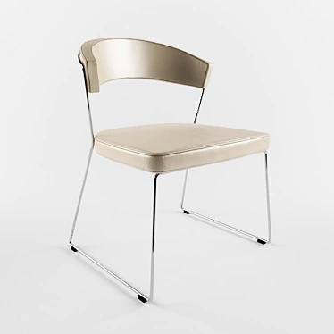 Iconic Comfort: Calligaris CS/1022-LH 3D model image 1 