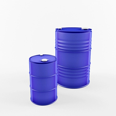 EcoBarrel 205: 50L Capacity 3D model image 1 