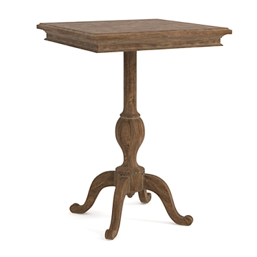 Elegant CHATEAU BELVEDERE Bar Table 3D model image 1 