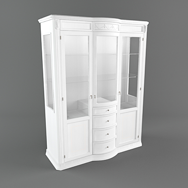 Luxury Firenze Day Display Cabinet - Camelgroup 3D model image 1 