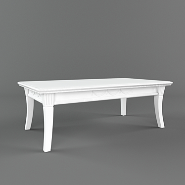 Italian Elegance: Firenze Day Coffee Table 3D model image 1 