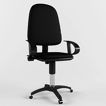 ErgoSeat Computer Chair 3D model image 1 