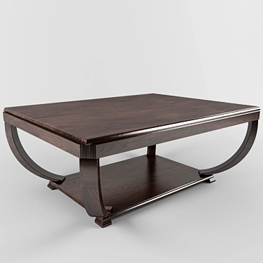 Stylish Coffee Table 3D model image 1 
