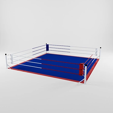 Ultimate Combat Ring 3D model image 1 